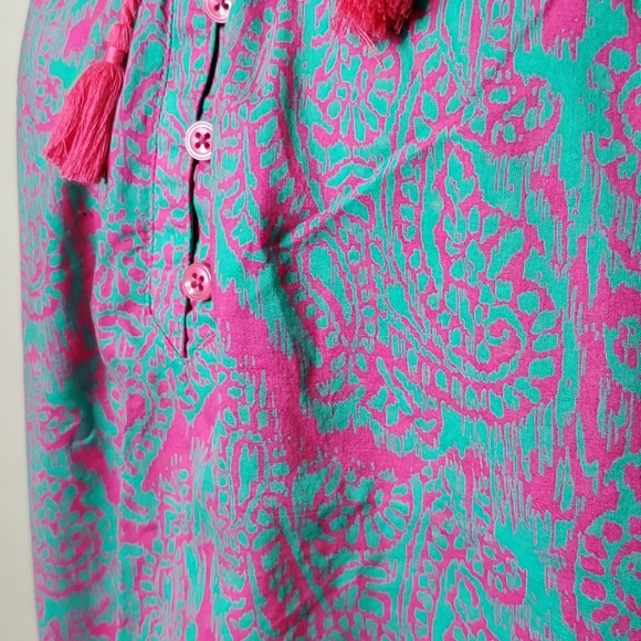 Jones New York Short Sleeve Keyhole Blouse - Picture 2 of 6